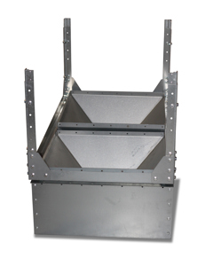 Hopper for FW 9940 / 2 houses